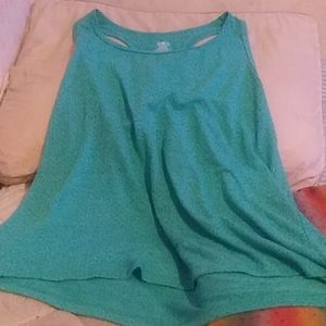 Athletic  blue tang top